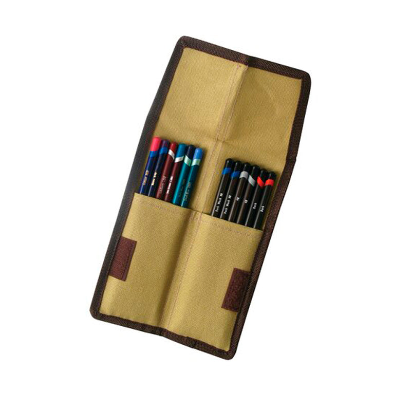 Cartuchera Pocket Pencil Wrap Derwent 12pz