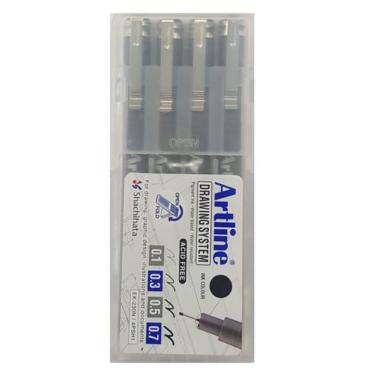 Rapidógrafo Artline Impar Set x4