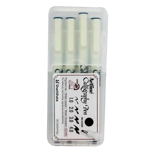 Set Calligrafia Artline x4 Negro