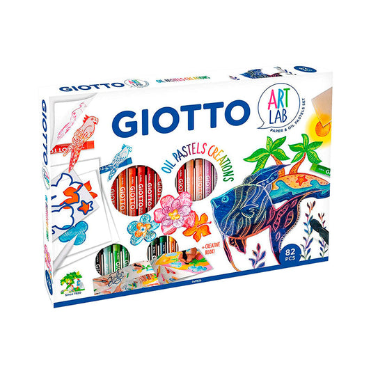 Set creativo Óleo Pastel x82PCS Giotto Ref.581700
