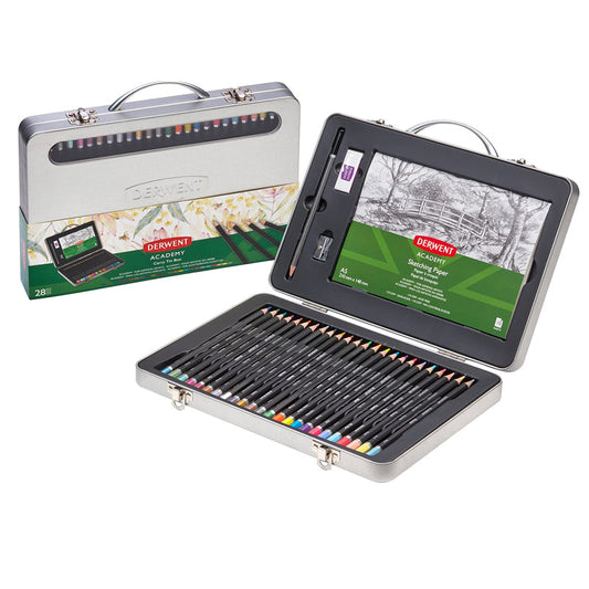 Set de Lápices Derwent Academy Caja Metálica Ref.2305951