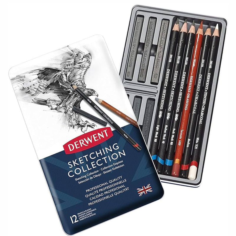 Sketching Collection Derwent x12 Ref.34305