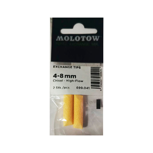 Punta Refill Molotow Chisel- High Flow 4-8mm Ref.699.041