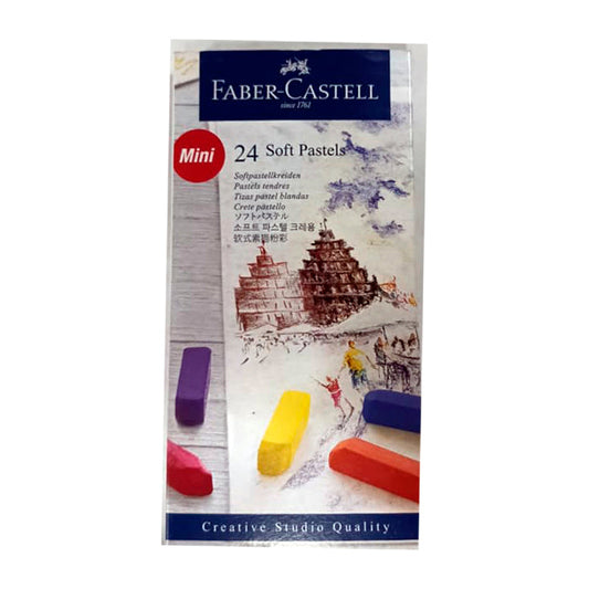 Tiza Pastel Mini Faber Castell x24 Rf128224