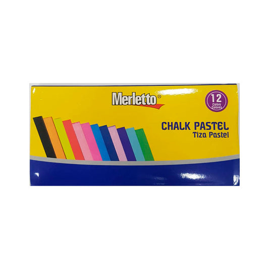 Tiza pastel Merletto x12