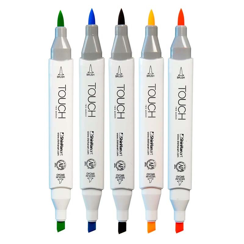Touch Twin Marker Cuerpo Blanco