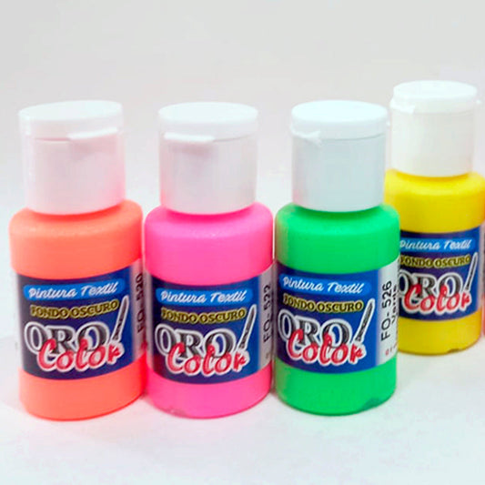 Tx Fondo Oscuro Orocolor Neón 30ml