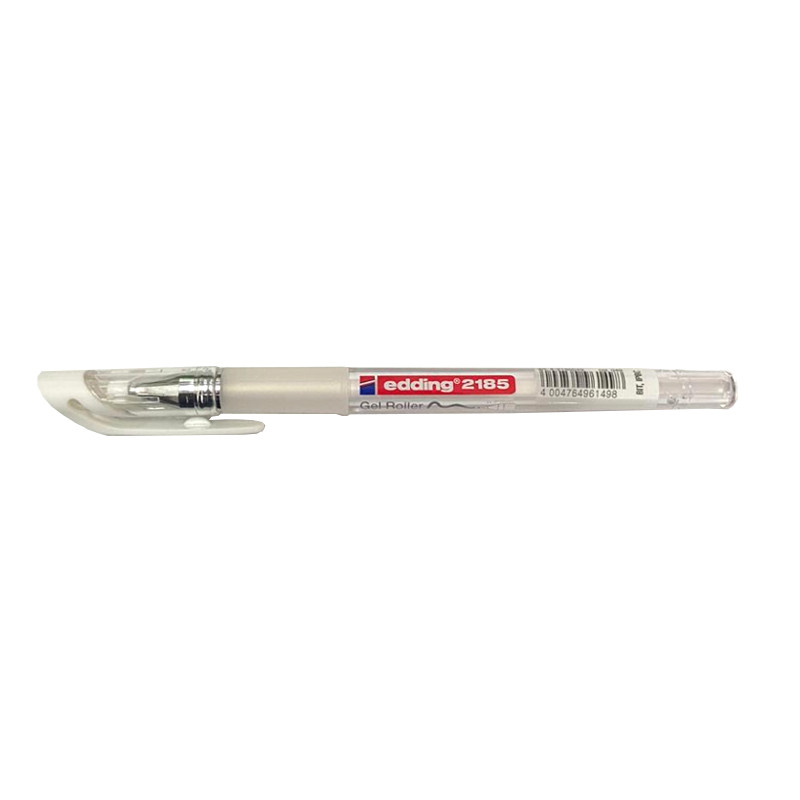 Edding stylo roller 2185, étui de 3, blanc/argenté/doré, 0.7 mm
