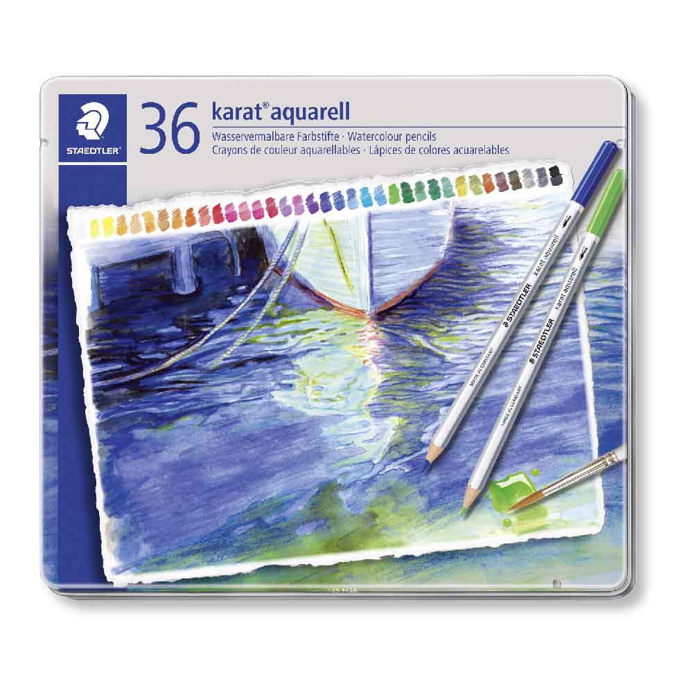 Lápices de Grafito Faber Castell 9000 set x6 (Caja Metal) - Solo Graffic