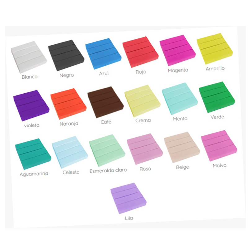 Arcilla Polimérica 500 gramos Color Malva – GaPoArt