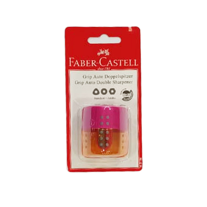 Sacapuntas mini grip triangular Faber Castell 💜 Muy cómodos para llevarlos  en tu estuche 🌟 Disponibles en 3 colores! No te quedes sin el…